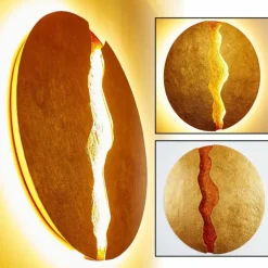 Applique Holländer ERUPTION LED Or, Rouge, 1 lumière