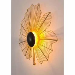 Applique Holländer Tremolo Brun, Or, Noir, 1 lumière