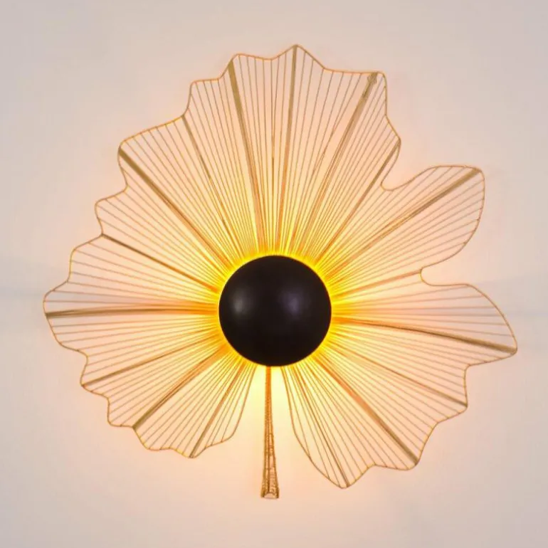 Applique Holländer Tremolo Brun, Or, Noir, 1 lumière