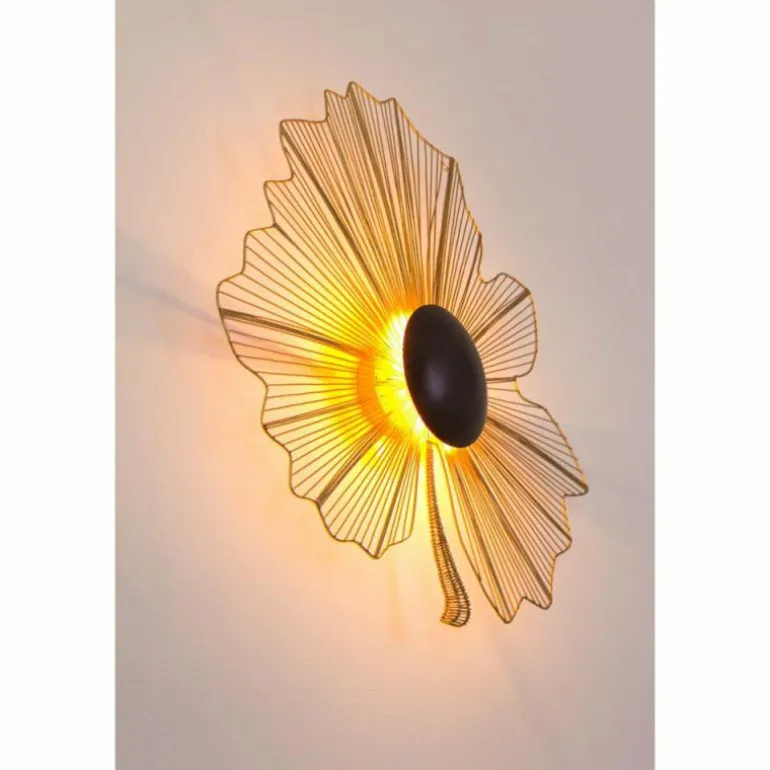 Applique Holländer Tremolo Brun, Or, Noir, 1 lumière