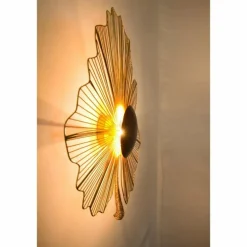 Applique Holländer Tremolo Brun, Or, Noir, 1 lumière