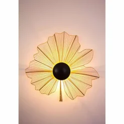 Applique Holländer Tremolo Brun, Or, Noir, 1 lumière