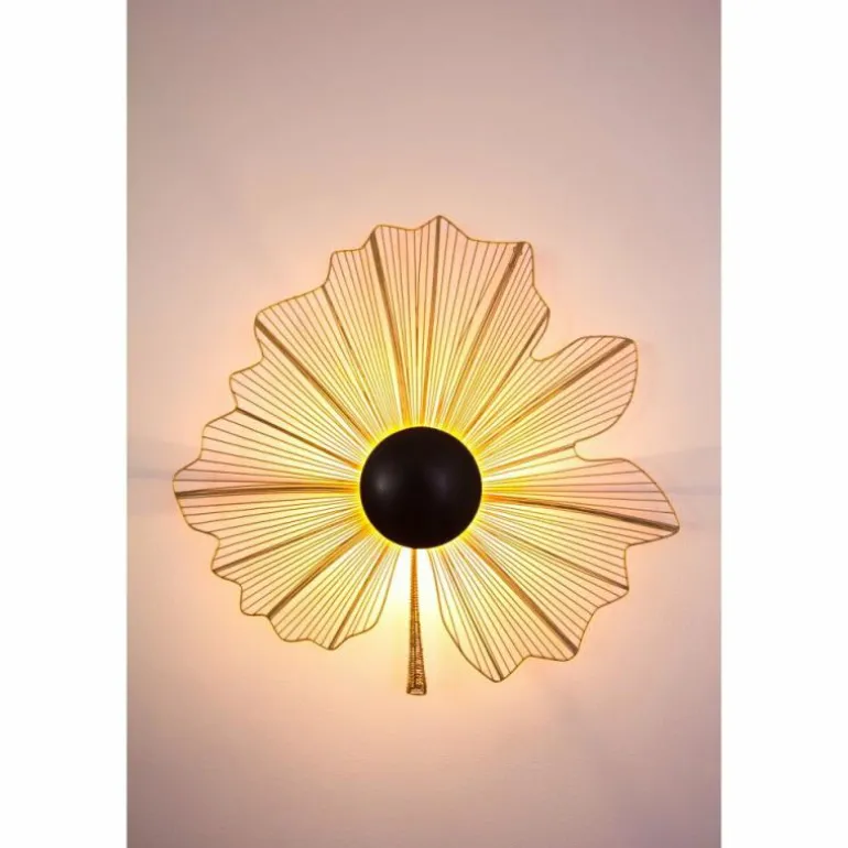 Applique Holländer Tremolo Brun, Or, Noir, 1 lumière