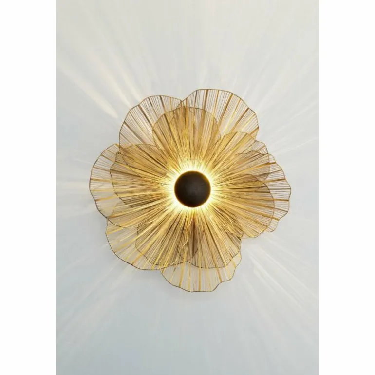 Applique Holländer TREMOLO Brun, Or, Noir, 3 lumières