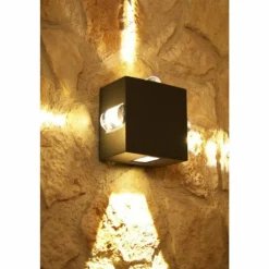 Applique LED Moderne Anthracite, 4 lumières