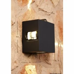 Applique LED Moderne Anthracite, 4 lumières