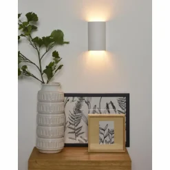 Applique Lucide GIPSY Blanc, 1 lumière