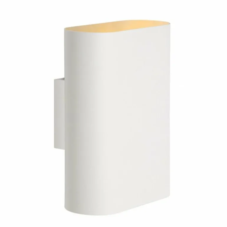 Applique Lucide OVALIS Blanc, 2 lumières