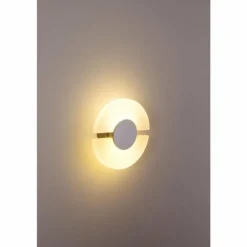 Applique Lutec LED Acier brossé, 1 lumière