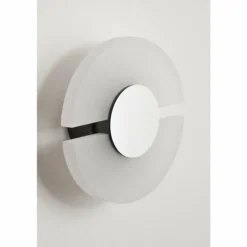 Applique Lutec LED Acier brossé, 1 lumière