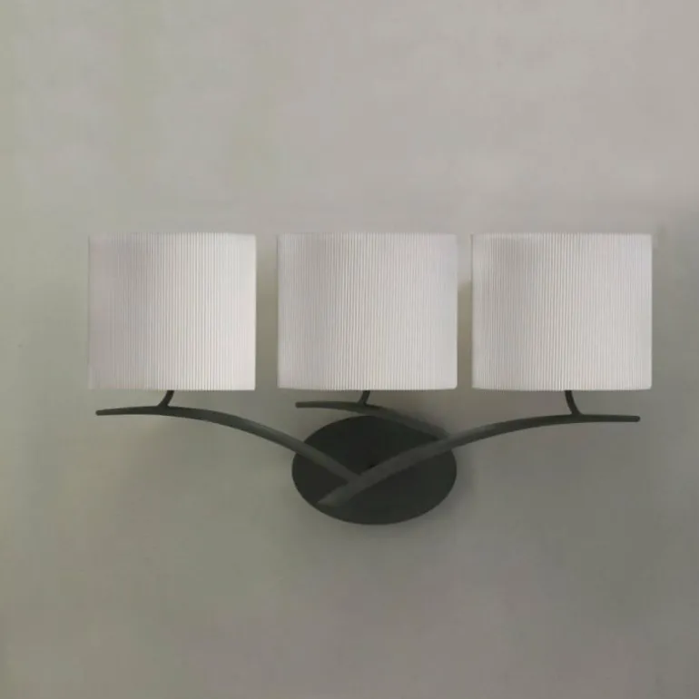 Applique Mantra Eve Anthracite, 3 lumières