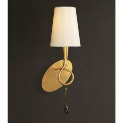 Applique Mantra Paola Or, 1 lumière