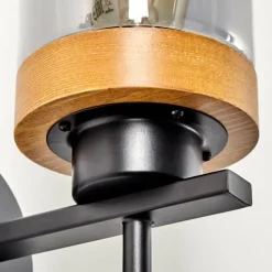 Applique murale Amignon Écru, Noir, 1 lumière