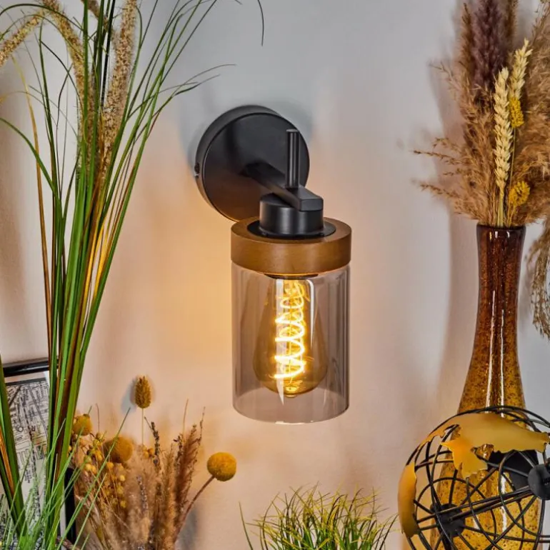 Applique murale Amignon Écru, Noir, 1 lumière