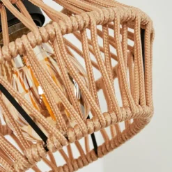 Applique murale Auboncourt Écru, Noir, 1 lumière