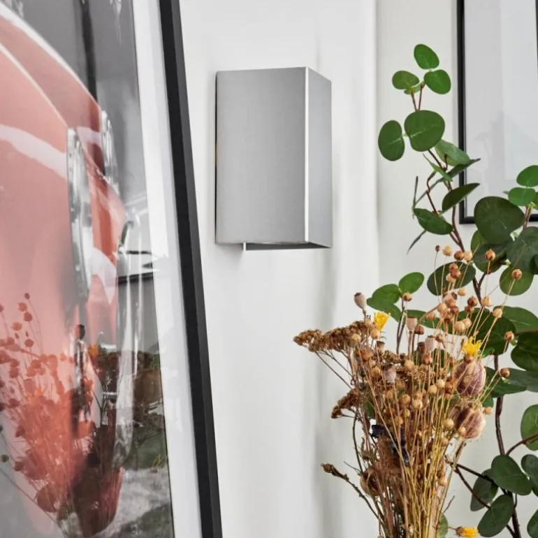 Applique murale Bellevesvres Nickel mat, 2 lumières