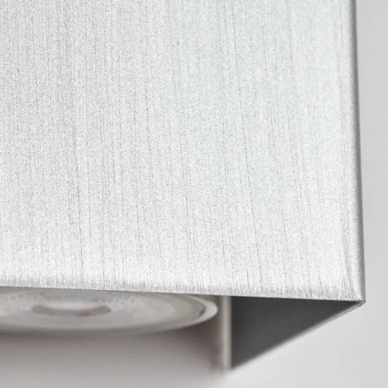 Applique murale Bellevesvres Nickel mat, 2 lumières