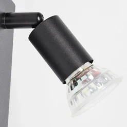 Applique murale Castillo Noir, 1 lumière