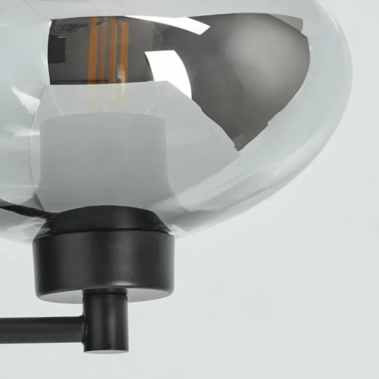 Applique murale Haikala Noir, 1 lumière