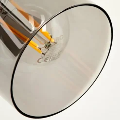 Applique murale Hunouri Noir, 1 lumière