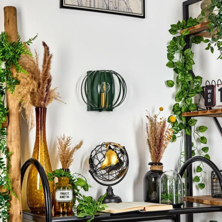 Applique murale Lepa Vert, 1 lumière