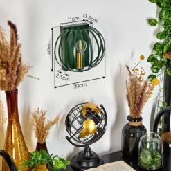 Applique murale Lepa Vert, 1 lumière