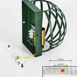 Applique murale Lepa Vert, 1 lumière