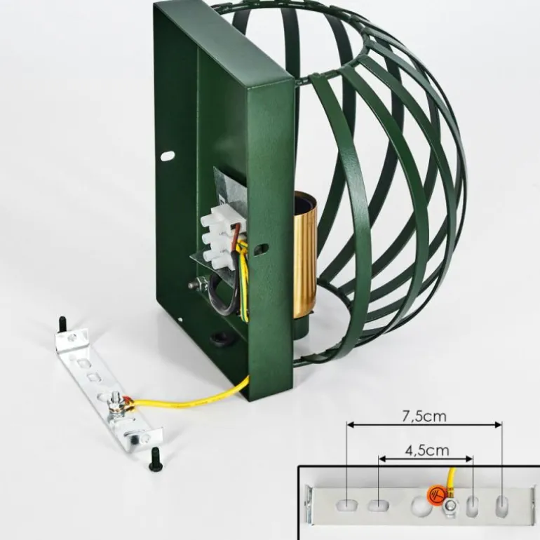 Applique murale Lepa Vert, 1 lumière