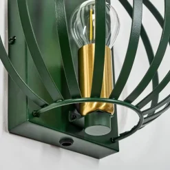 Applique murale Lepa Vert, 1 lumière