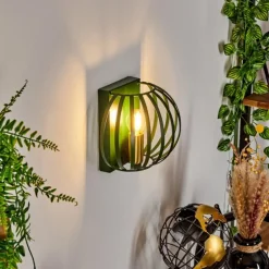 Applique murale Lepa Vert, 1 lumière