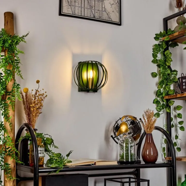 Applique murale Lepa Vert, 1 lumière