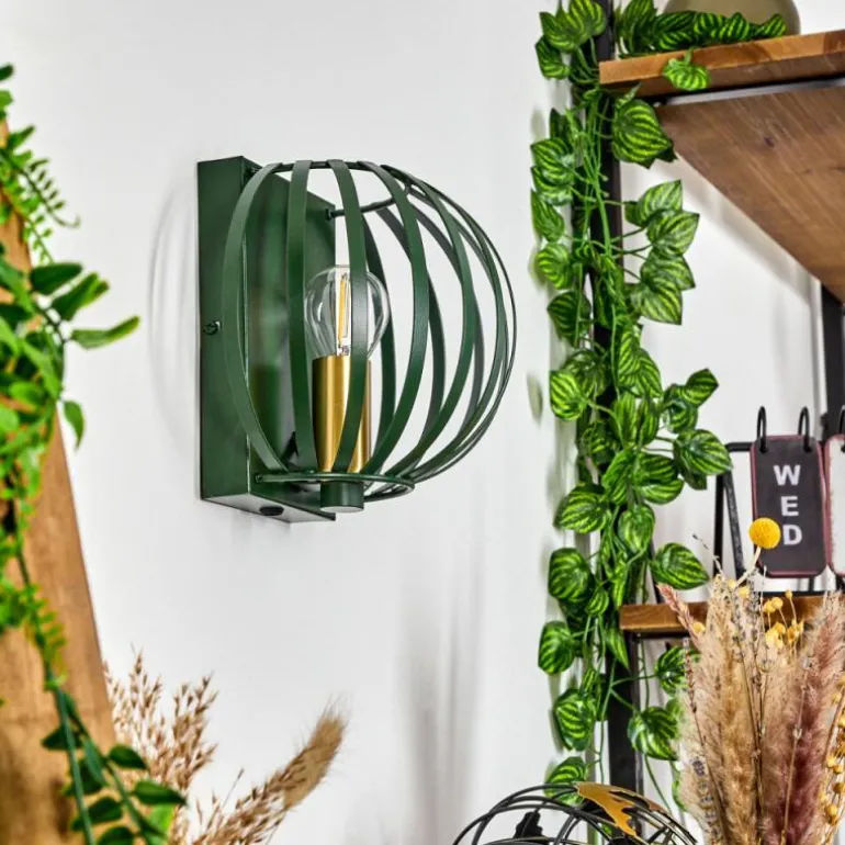 Applique murale Lepa Vert, 1 lumière