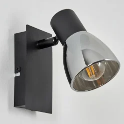 Applique murale Murianette Noir, 1 lumière