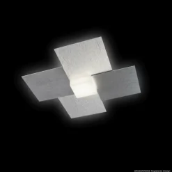 Applique murale / Plafonnier Grossmann CREO LED Aluminium, 1 lumière