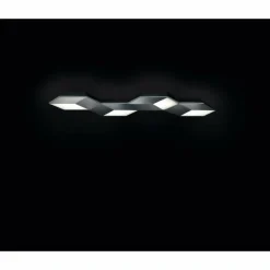 Applique murale / Plafonnier Grossmann GEO LED Aluminium, 4 lumières
