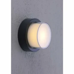 Applique murale / Plafonnier Paul Neuhaus Q-ERIK LED Blanc, 1 lumière, Détecteur de mouvement, Télécommandes, Changeur de couleurs