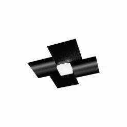 Applique murale / Plafonnier Grossmann CREO LED Noir, 1 lumière