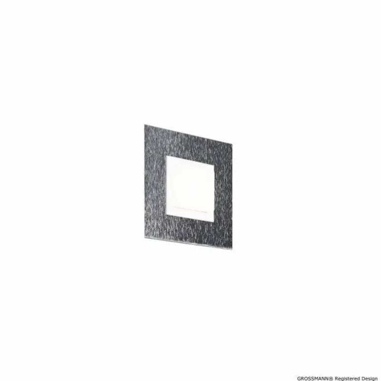 Applique murale / Plafonnier Grossmann BASIC LED Anthracite, 1 lumière
