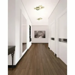 Applique murale / Plafonnier Grossmann CREO LED Laiton, 2 lumières