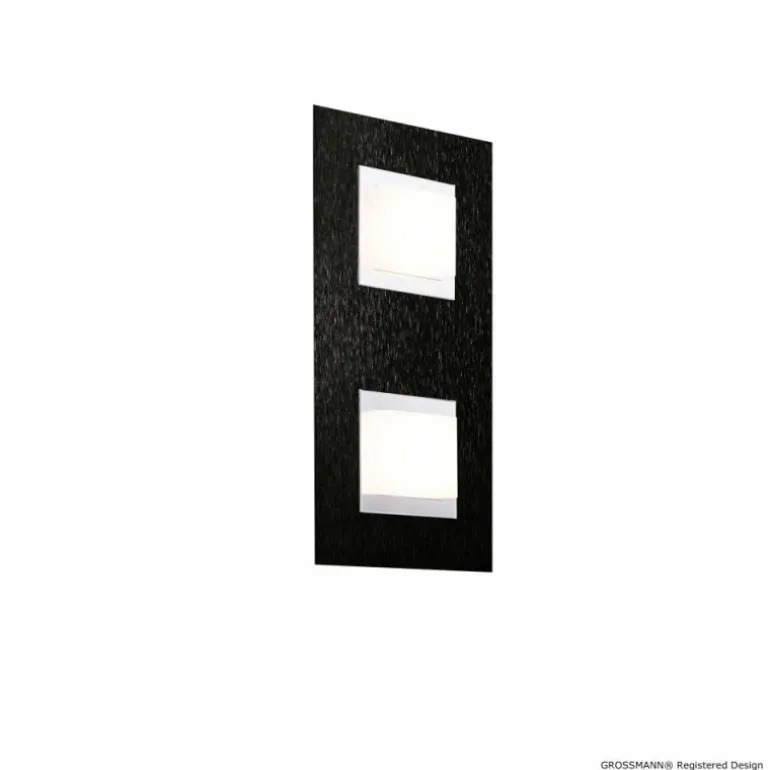 Applique murale / Plafonnier Grossmann BASIC LED Noir, 2 lumières