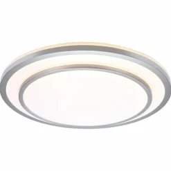 Applique murale / Plafonnier Brilliant Luciano LED Aluminium, 1 lumière