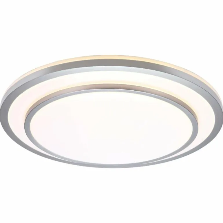 Applique murale / Plafonnier Brilliant Luciano LED Aluminium, 1 lumière