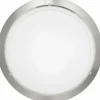 Applique murale / Plafonnier Eglo PLANET 1 Nickel mat