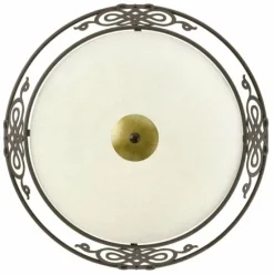 Applique murale / Plafonnier Eglo MESTRE Brun foncé