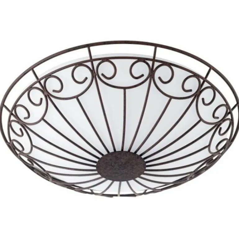 Applique murale / Plafonnier Eglo COLTI Brun foncé