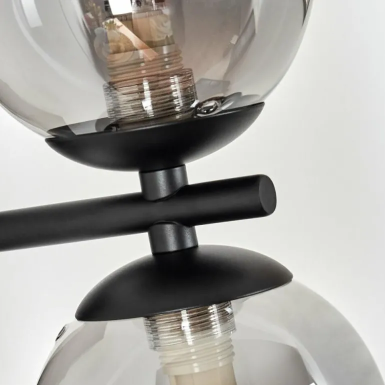 Applique murale Remaisnil Noir, 2 lumières