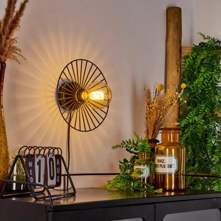 Applique murale Rossedalen Noir, 1 lumière