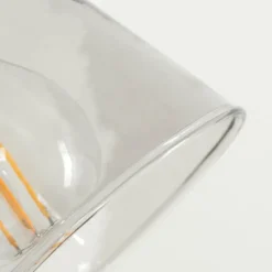 Applique murale Trajouca Noir, 1 lumière