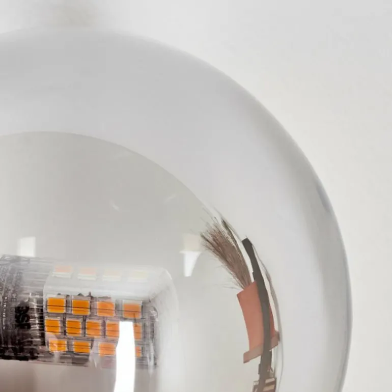 Applique murale - Verre 10, 12 cm Chehalis Ambre, Fumé, 3 lumières