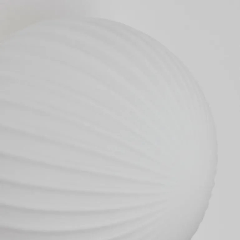 Applique murale - Verre 15 cm Chehalis Blanc, 1 lumière